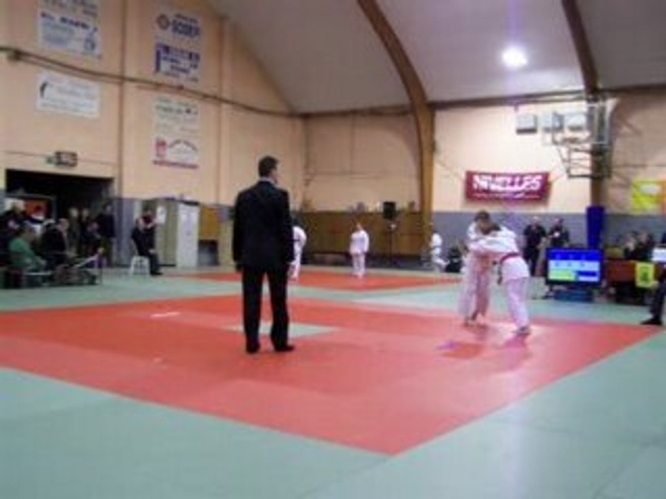 2ème combat de judo  d'axel nivelles 17/01/09