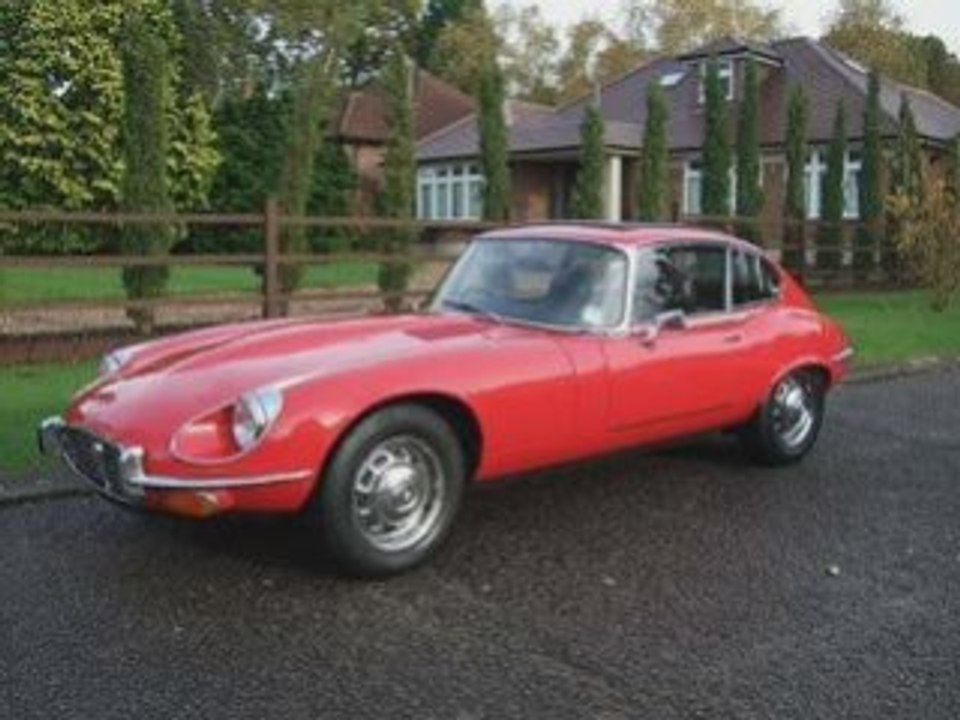 EType Jaguar Classic Car Insurance video Dailymotion