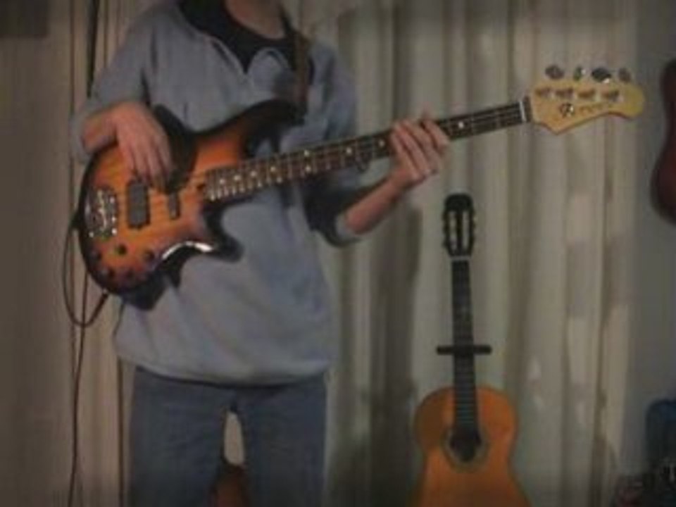 America - Sister Golden Hair - Bass Cover