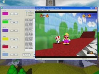 SM64 Mario Colour Code Generator Program V1.0