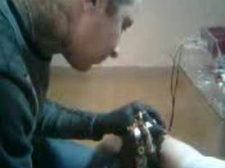 TATOUAGE POIGNET  A CAVAILLON BLACK ANGEL