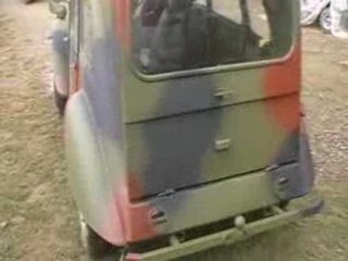 2cv 4x4 apres peinture ! nikita 1 et 2