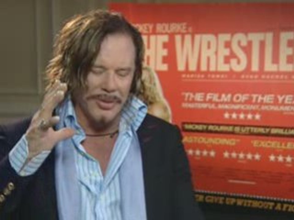 Mickey Rourke stars in The Wrestler