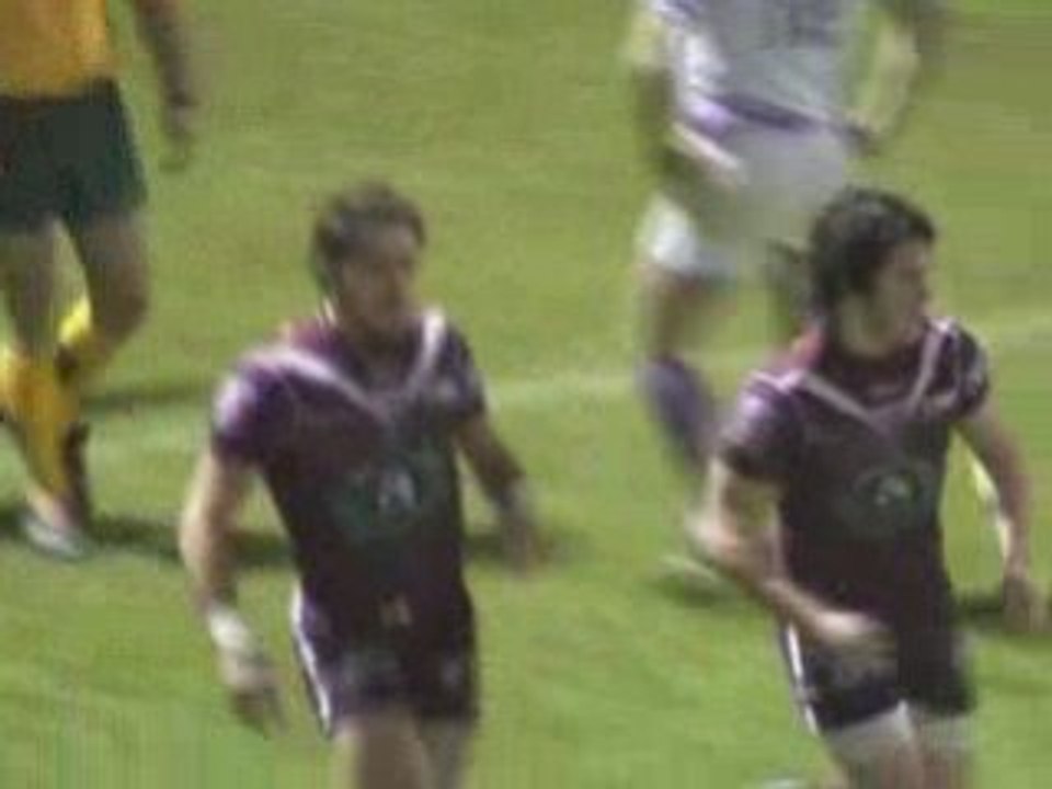 UNION BOURG 1er essai de Ferreres