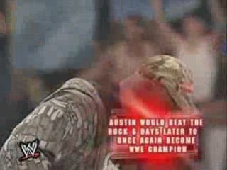 Stone Cold interfered The Rock & Mr. McMahon