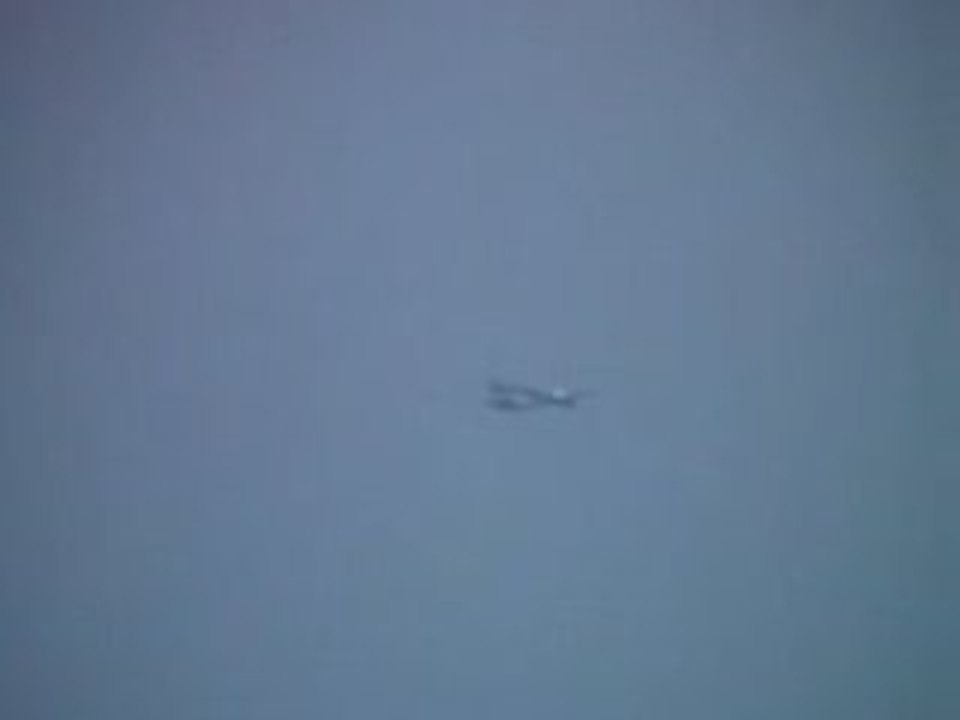 Un avion frappé par la foudre en plein vol