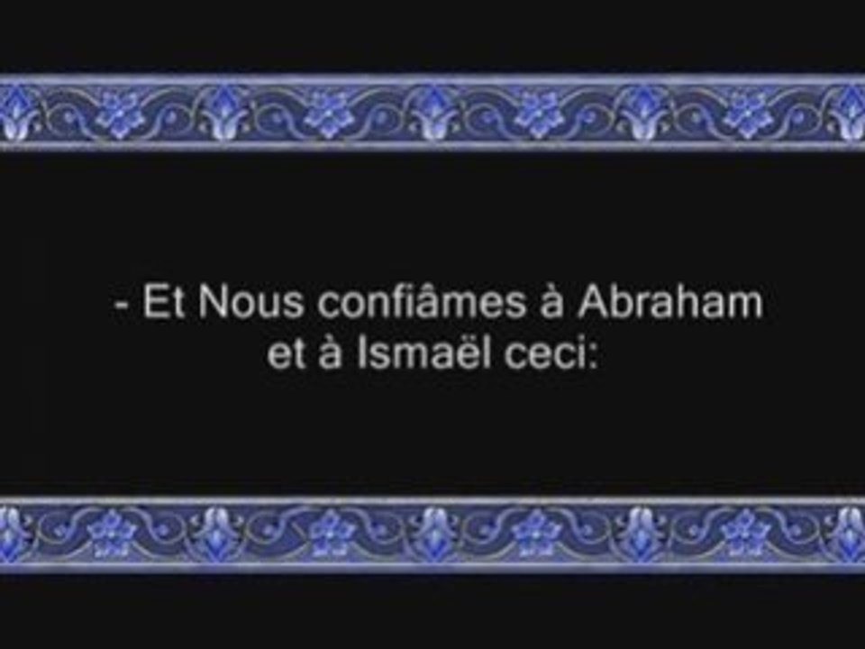 Sourate 2 Al Baqara (La Vache) Versets 106-141