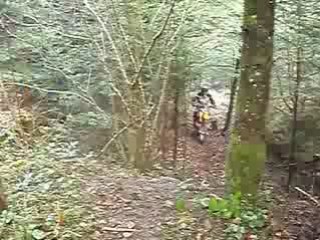 Petite grimpette en sortie de ruisseau