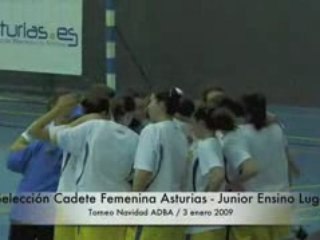 Selección cadete femenina asturiana - Junior Ensino Lugo