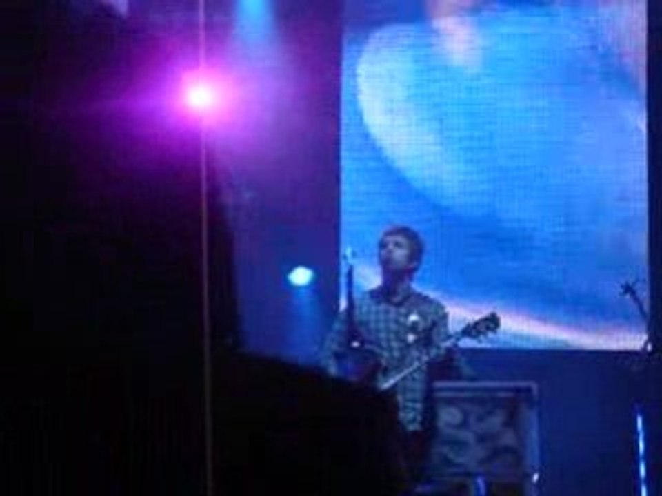 Oasis concert forest national 13/01/09 Champagne Supernova