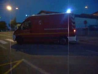 Départ vsav de nuit