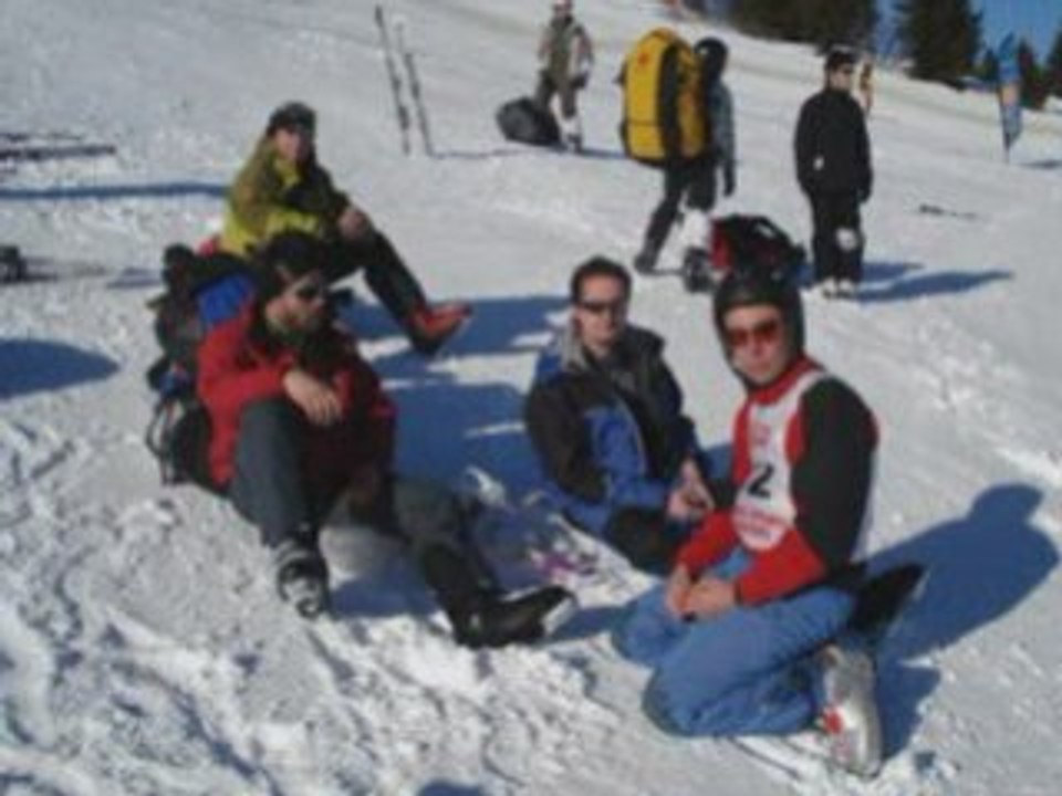 Vol a ski des Saisies 2009