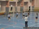 Volley Ball - Féminin.Draguignan/Stade Laurentin