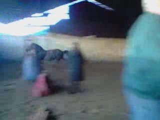 Liberté sur les barres au ralenti