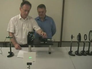 Réglage de l'interféromètre de Michelson avec le laser