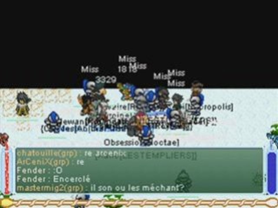 La bataille nocturne du château