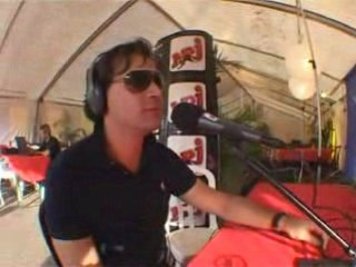 JD DAVIS - NRJ MUSIC TOUR - INTERVIEW - CHARLEROI - 20.09.08