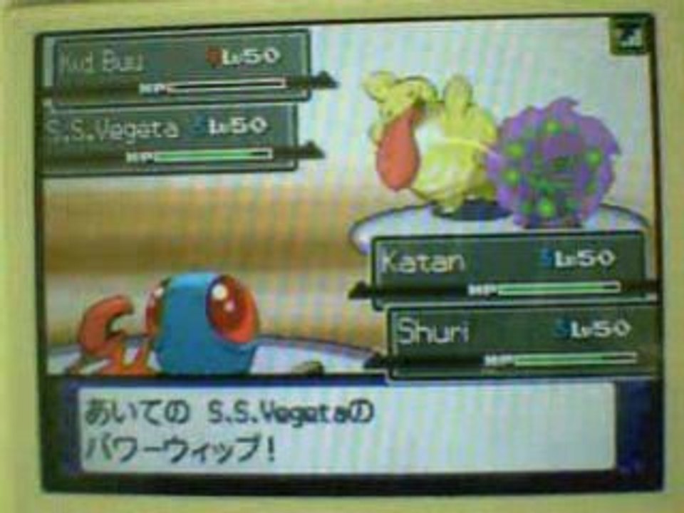 Pokemon Platinum ( Wifi Test Battle #3 )