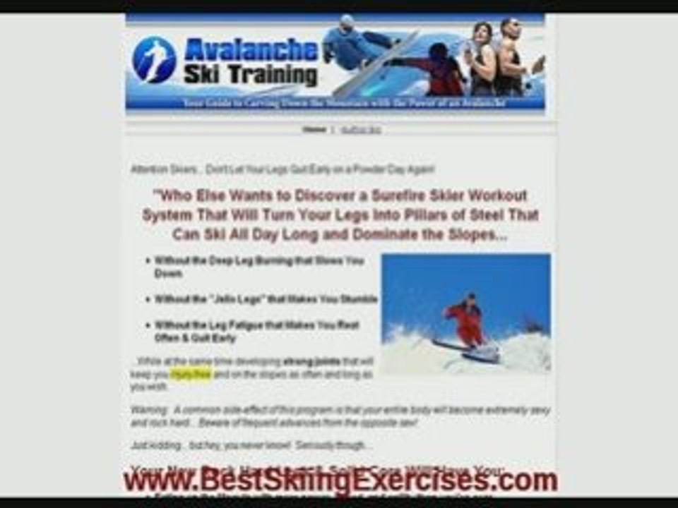 Best Ski/Snowboard Exercises Available
