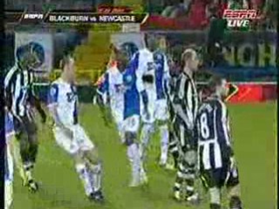 Blackburn　3-0 　Newcastle