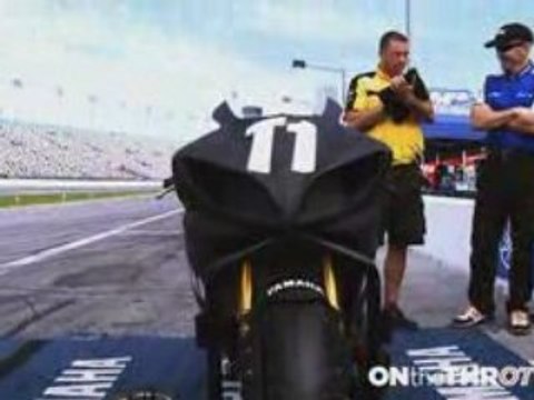 Ben Bostrom Daytona Dunlop Tire Test 08 Yamaha R1 Superbike