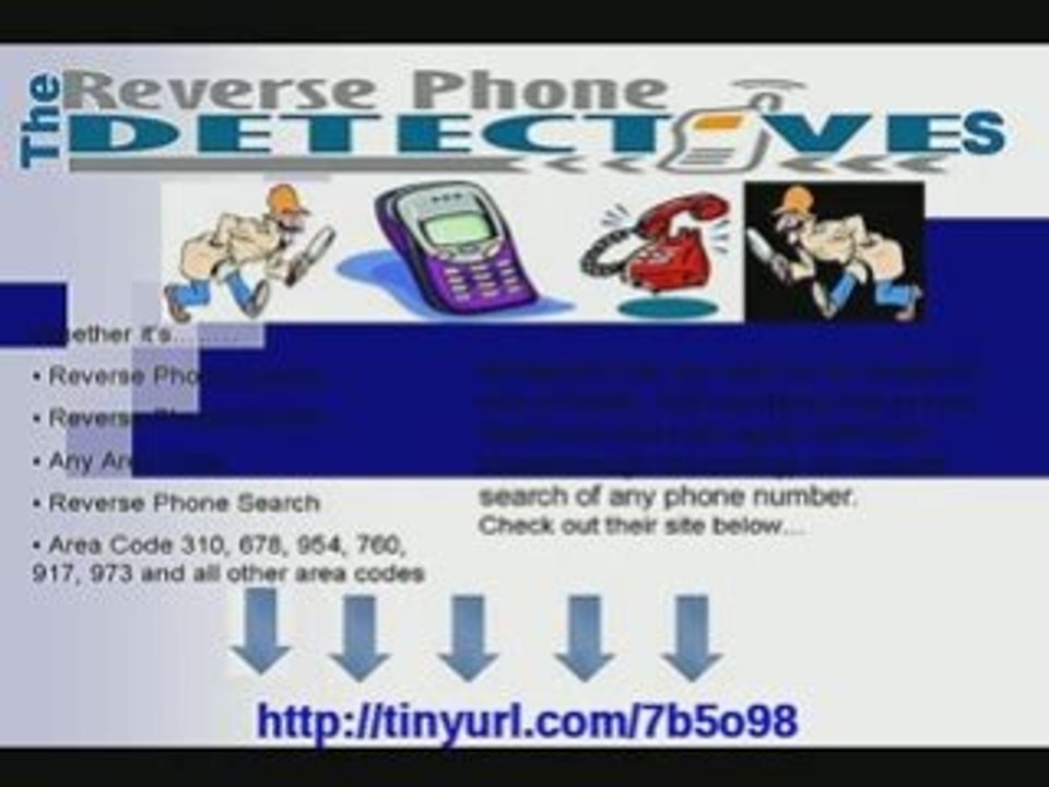 From Reverse Cell Phone Lookup to Cell Phone Look up & all!