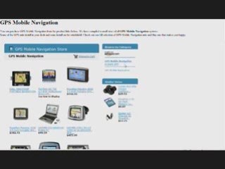 GPS Mobile Navigation
