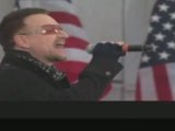 U2 au concert d'investiture d'Obama à Washington