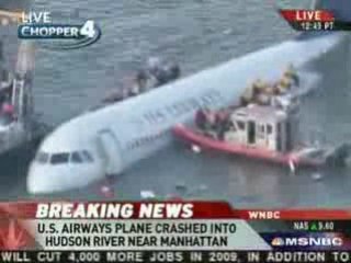 15-01-2009 sauvetage d'un Airbus A320 à New York