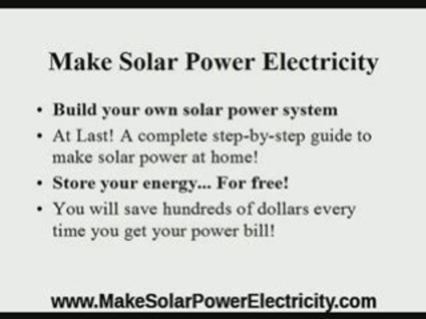 How To Make Solar Power Electricity Solar Power Generation
