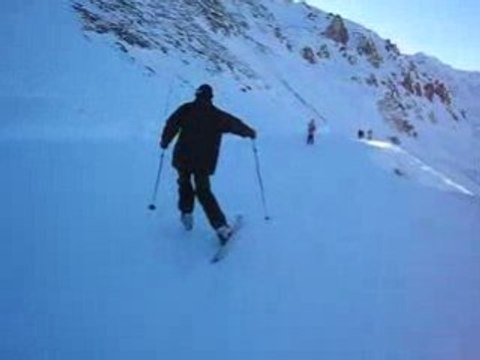Loulou sur un ski 2 - Les Arcs 2009
