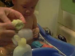 我學小阿姨洗香香