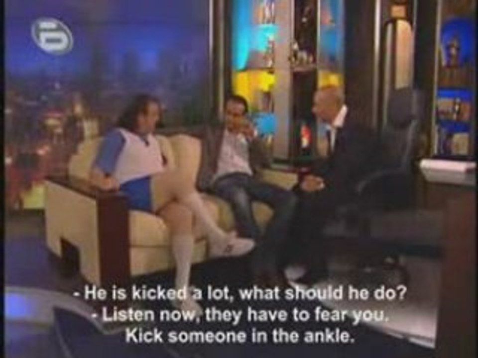 Dimitar Berbatov in Bulgarien show