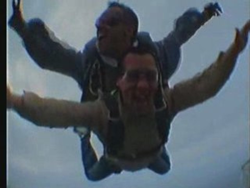 Montage saut en parachute