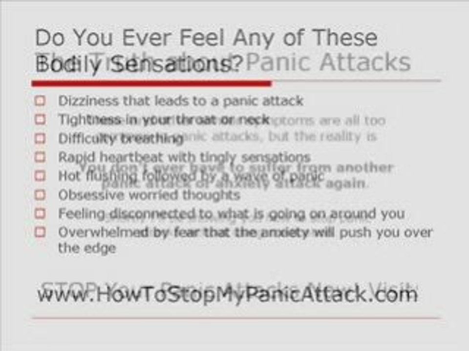 How To Stop A Panic Attack Immediately