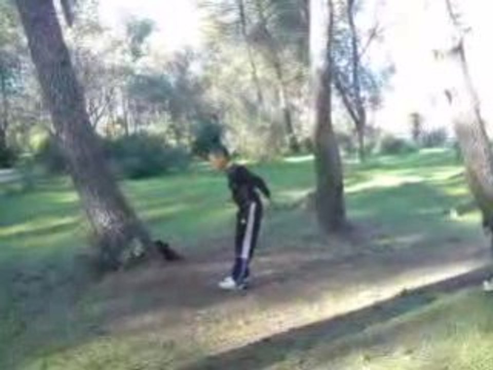 Pied salto arière aimad