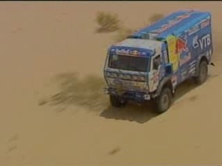 Dakar 2009 trucks and quads highlights