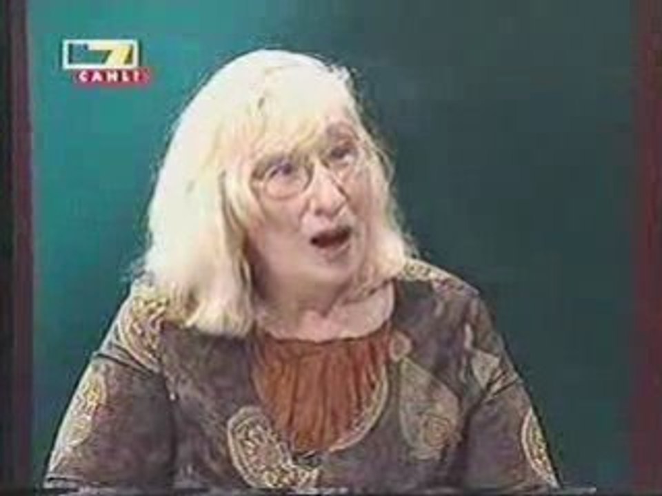Alev Alatlı 1999 senesinde Kanal7'de. bölüm 5