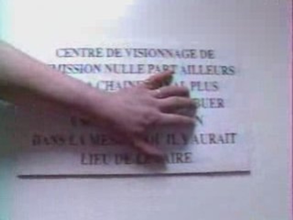 "C'est un peu tard..."