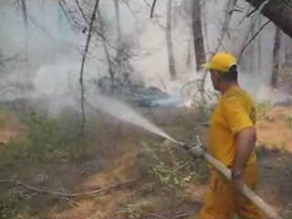 Antalya Olympos Yangını.