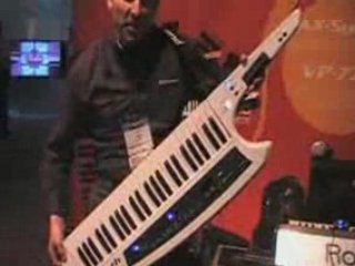 Roland AX Synth au namm 2009