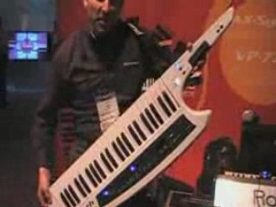 Roland AX Synth au namm 2009