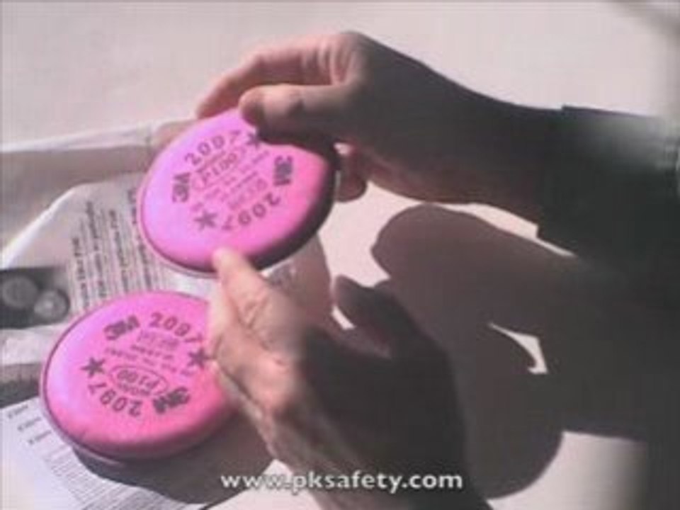 3M 2097 P100 HEPA Respirator Mask Filter