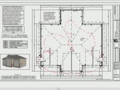 RV Garage Plans Blueprints Construction drawings 44 x ...