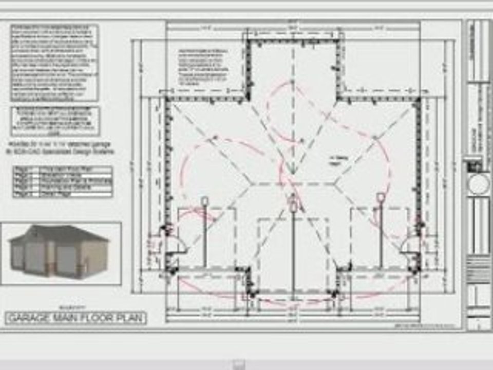 RV Garage Plans Blueprints Construction drawings 44 x ...