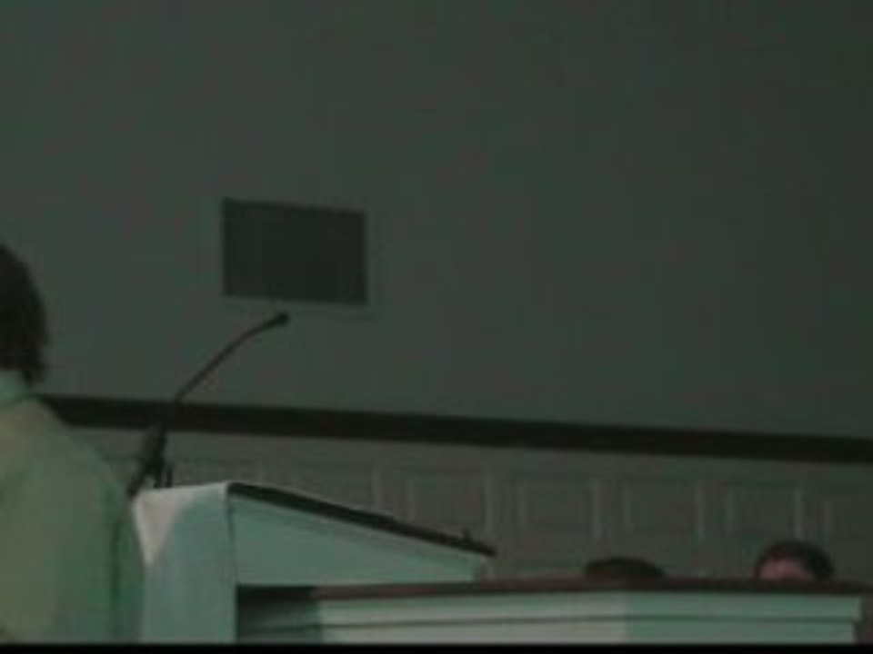 Chris' Sermon