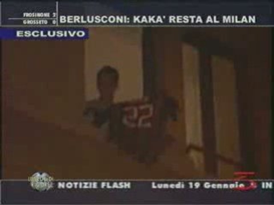 Kakà décide de rester à Milan!!!
