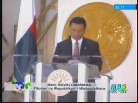 Ravalomanana face aux diplomates (Voeux 2009 suite et fin)