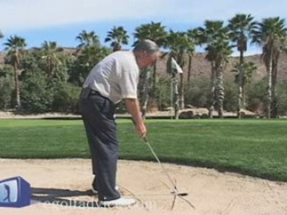 Bunker Shot With Lines www.eGolfAdvice.com Episode 7