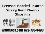 Locksmith Phoenix AZ Transponder Chip Car Rekey Lock Out